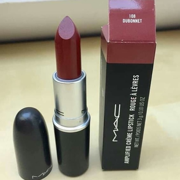 Mac Cosmetics Dubonnet Amplified Lipstick BNIB - Picture 3 of 16